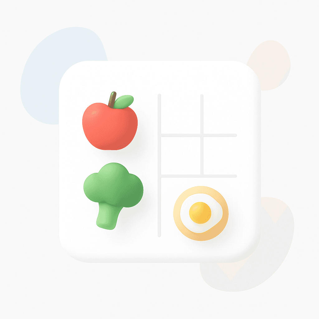 Meal planning illustration